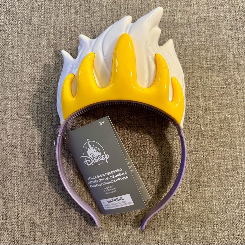 NWT Disney Ursula Light Up Head Band